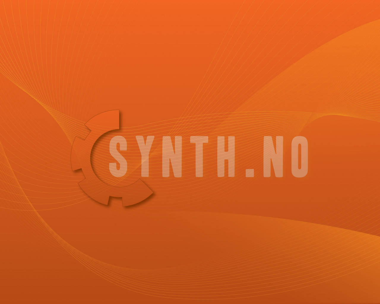 Synthno Wallpaper orange